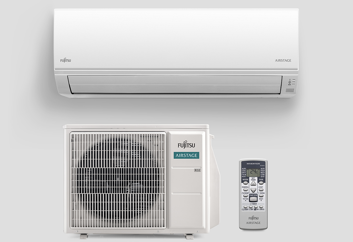 Δείχνει την εξωτερική μονάδα